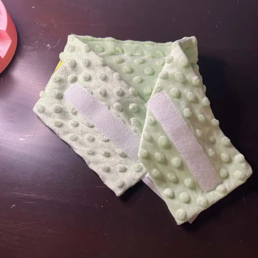 Happi Tummi Green Plush Waistband w/ Herbal Pouch for‎ Baby Colic and Gas Relief - Picture 5 of 8